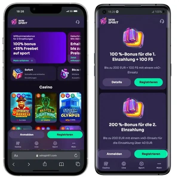 6WinSpirit Casino App für AndroidiOS Download.webp